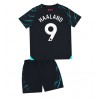 Manchester City Erling Haaland #9 3rd Trikot 2023-24 Kurzarm (+ kurze hosen)